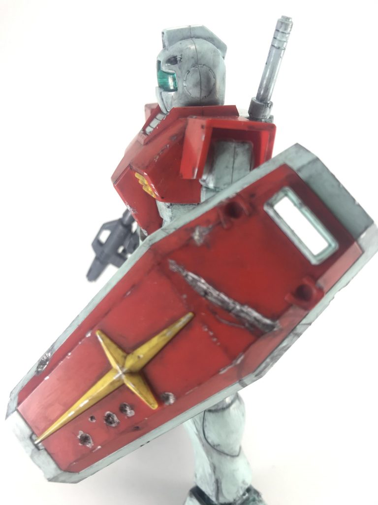 気合の盾ダメージ。