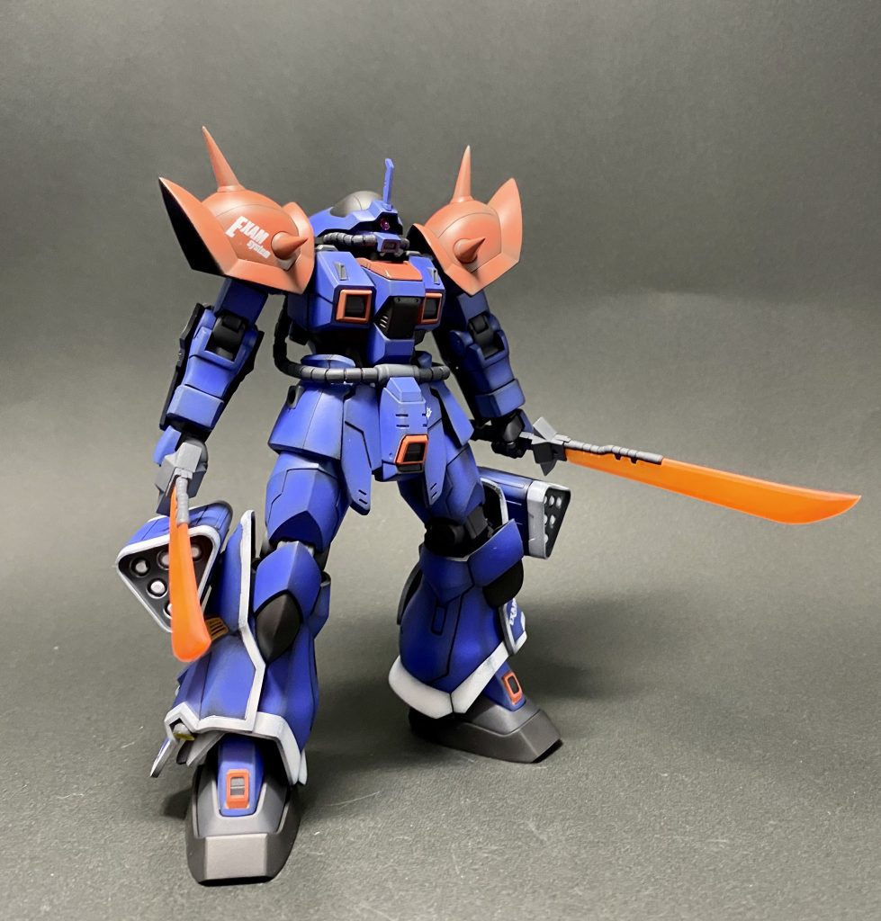 ヒートソードの塗装は個人的に満足です。