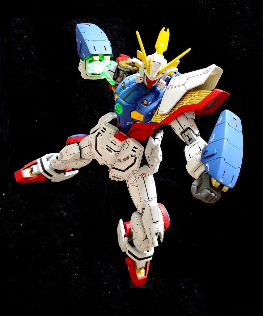 必殺シャイニングフィンガー！可動部分多少改善