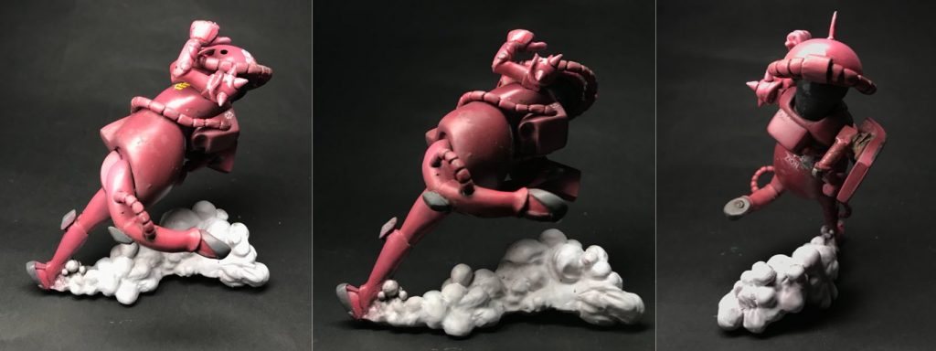 シャア専用ザク–3枚目/制作者：@bongeshiki1