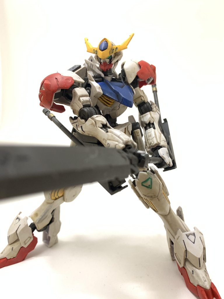 メイス両手持ち！