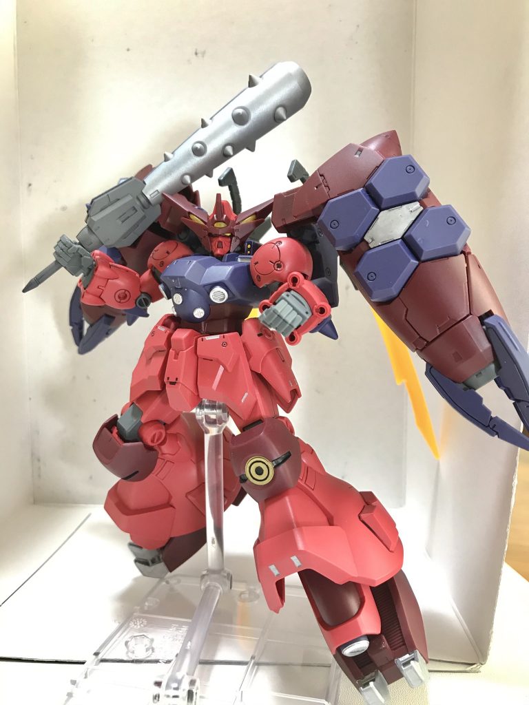 ゴツい機体に非常にマッチしてて良い感じ