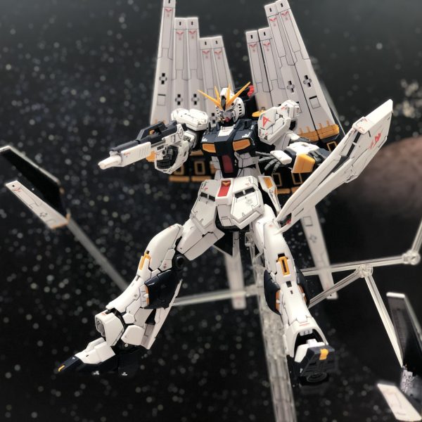 RG νガンダム　ダブルフィンファンネル
