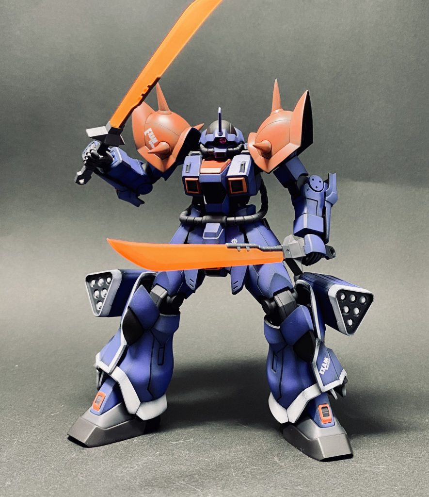 肩などのオレンジ色はもう少し明るくしたほうが良かったかも