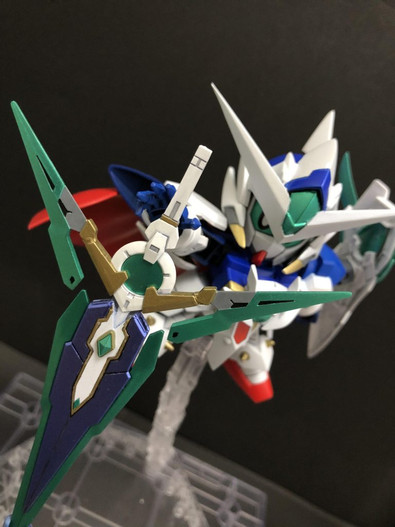 召喚!フルセイバー!!
アップにすると大分粗が目立ちますね。