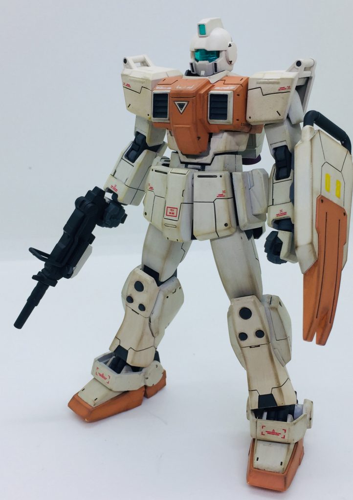HGUC 陸戦型ジム–2枚目/制作者：ぷらろとむ