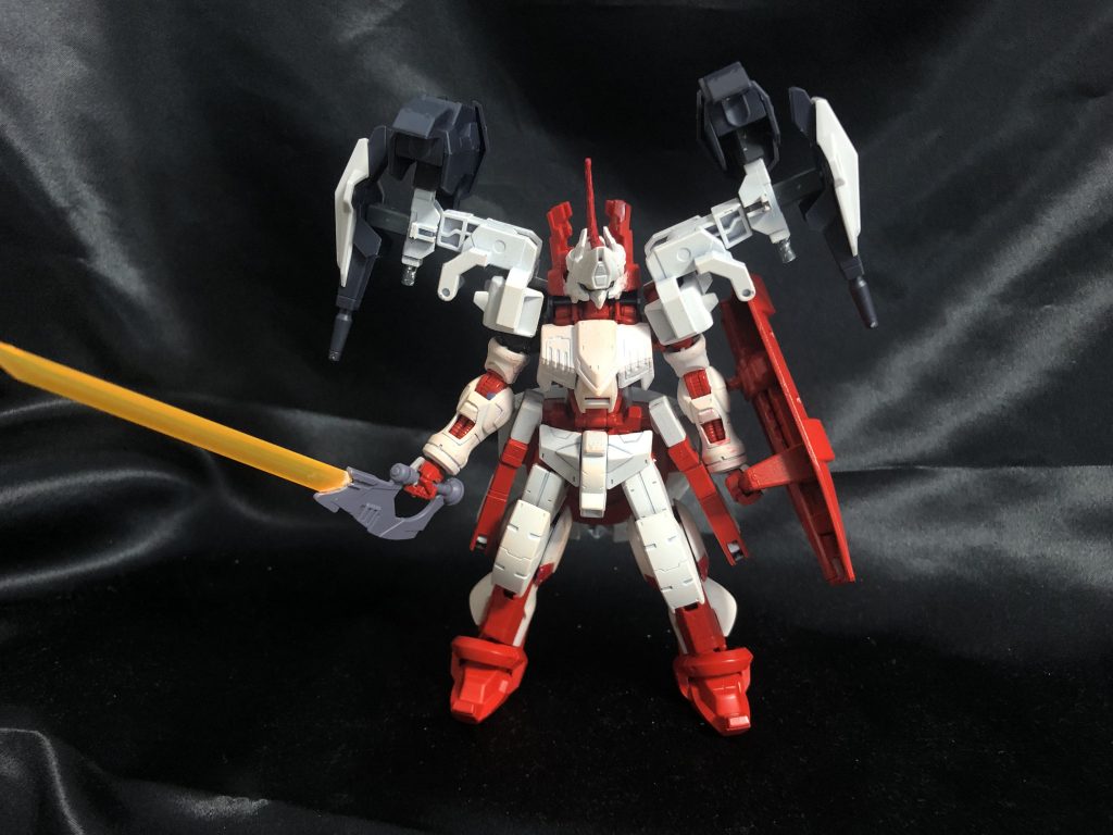 宇宙用装備です。ジュピターヴガンダムのパーツをそのまま使いました。