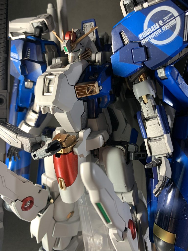EX-Sガンダム メタルビルド風全塗装–4枚目/制作者：ひいらぎ＠Free_dam໒꒱ 所属