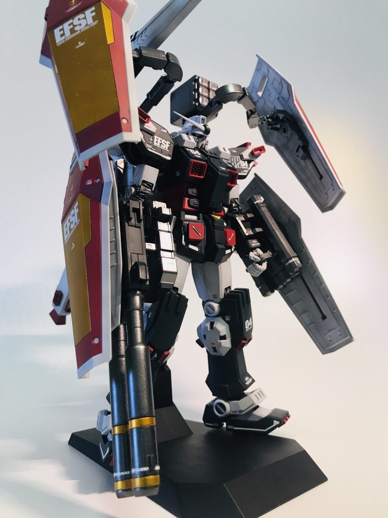 フル装備状態が素晴らしいフォルムです。