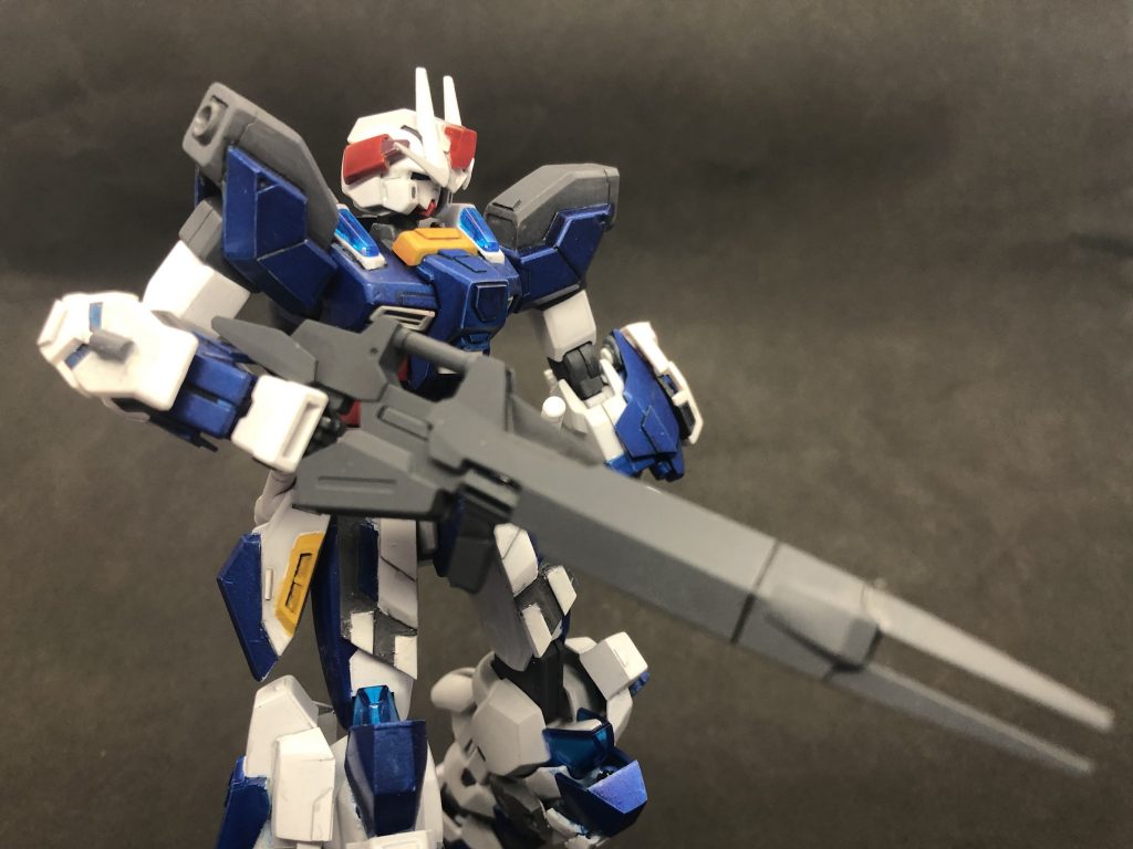 *ビームライフル*ダブルオースカイのをそのまま流用。この形が好きなんです許してください()