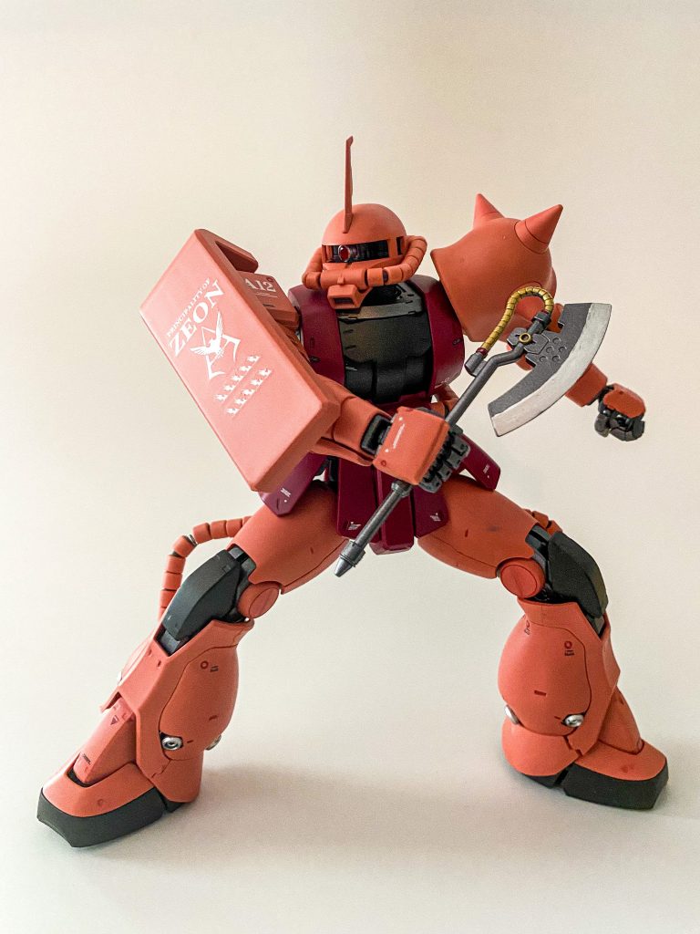 ヒートホークは純正カラーリングが受け入れられず配色かえました。