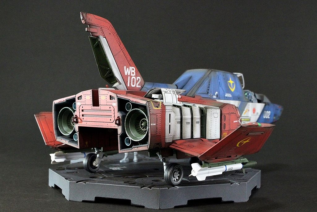 UCハードグラフコアファイター1/35ウェザリング–2枚目/制作者：matever1.5 まてや