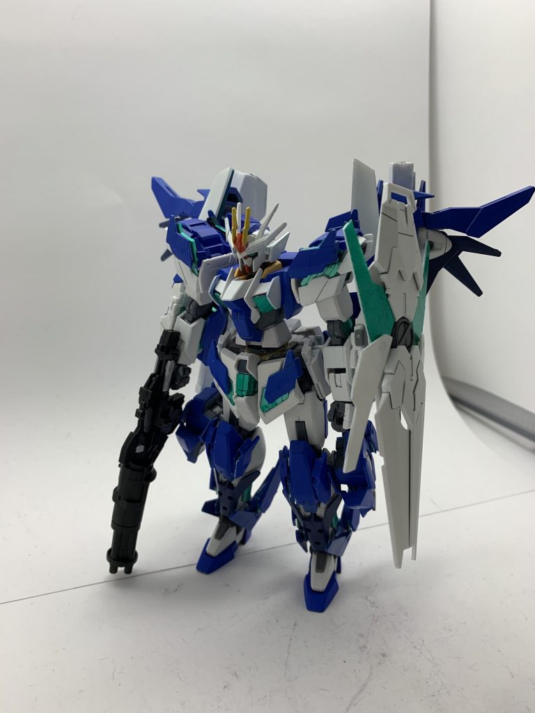 ダブルオーグリッターⅡ（ロードモード）

ユニコーンガンダムのデストロイモードにあたる形態です