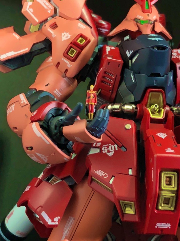 RGサザビー・シャアピンクカラー–9枚目/制作者：ぽんじゅ