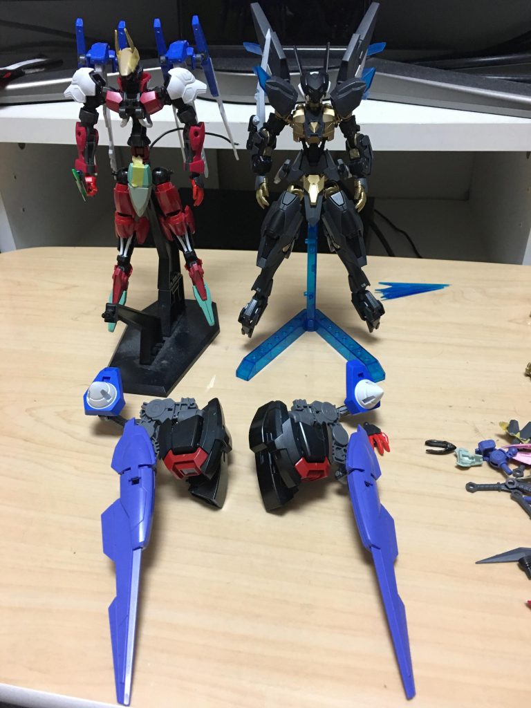 アヌビスらしき物と、ベクターキャノンらしき物も製作中です。