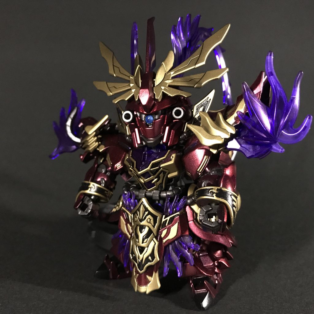 呂布シナンジュ前面(gandam-hand2)
単体で立たせる事に少し苦戦...