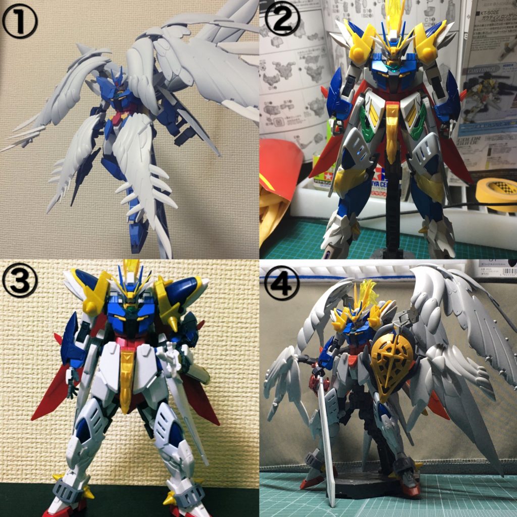 今回のミキシングイメージの過程です。