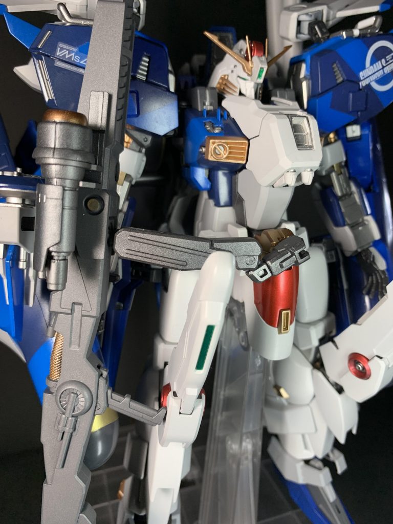 EX-Sガンダム メタルビルド風全塗装–3枚目/制作者：ひいらぎ＠Free_dam໒꒱ 所属