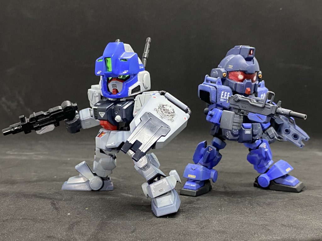 ゲーム中での2ショット。
僚機もほしい…。