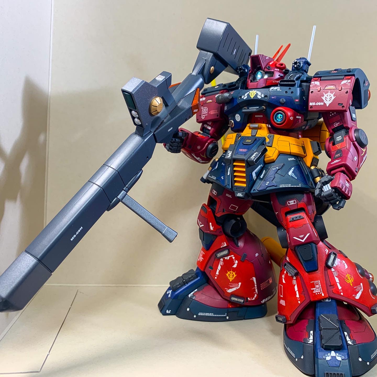 MG ドワッジ改｜家畜に神はいないさんのガンプラ作品｜GUNSTA（ガンスタ）