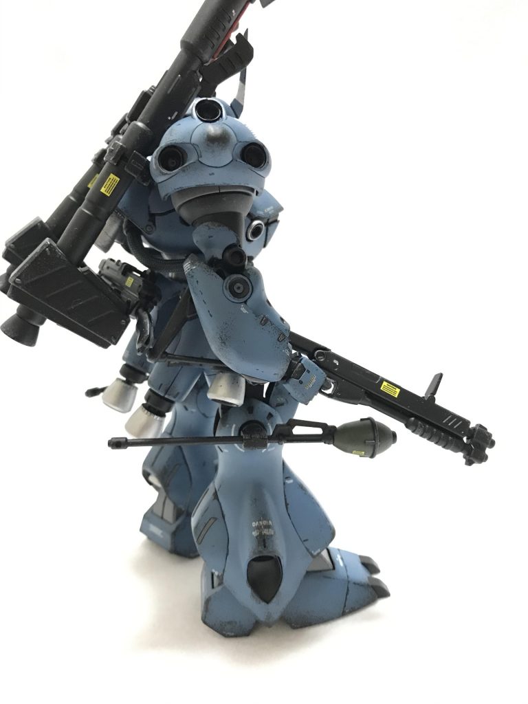 MG 1/100  ケンプファー　ウェザリング–6枚目/制作者：@gyuuuutora