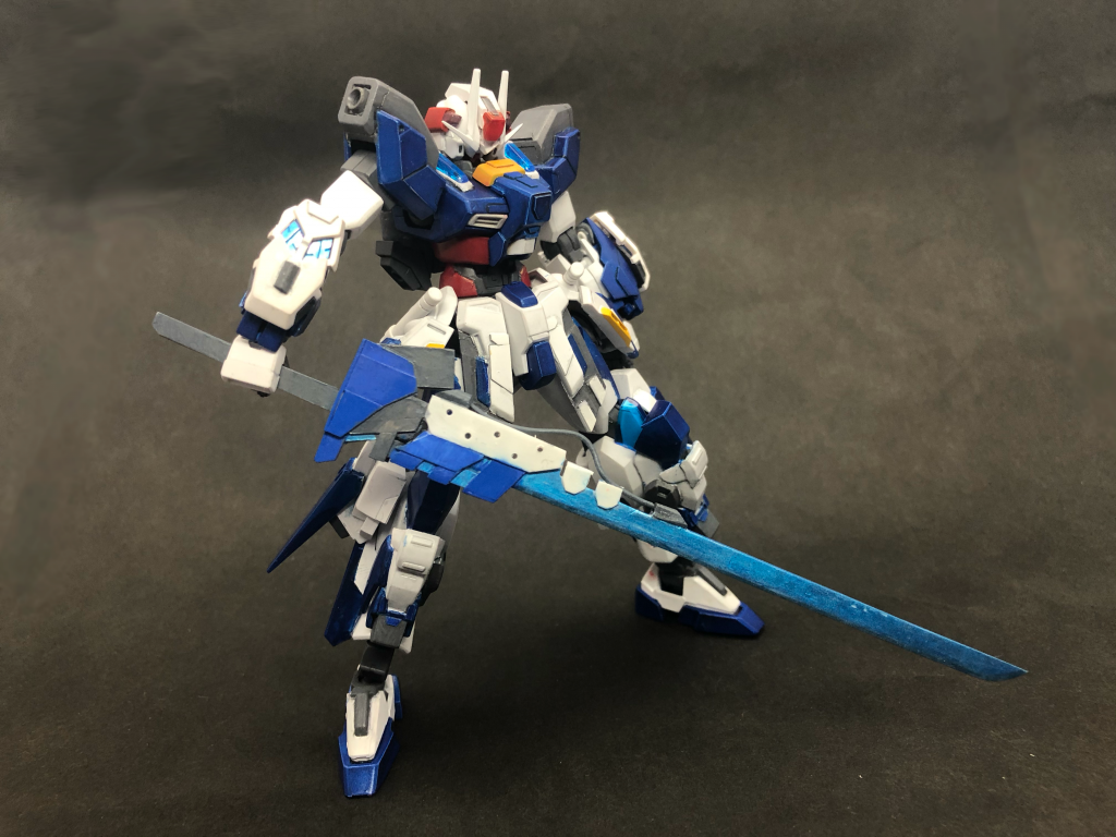 *フェーテ用対艦刀*対艦刀といっても普通にms相手にも使います。リーチが長い分取り回しずらそう。だがこれがいい。