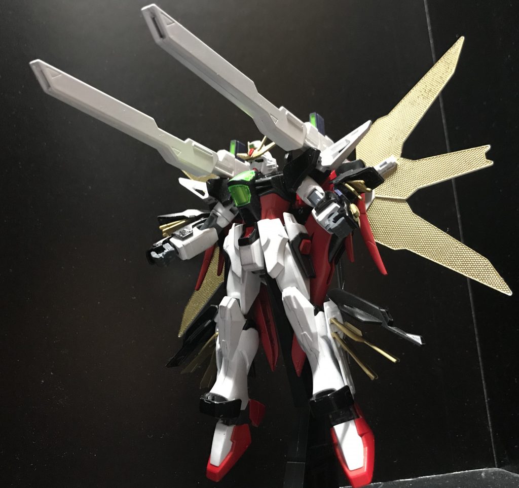 サテライトキャノン発射状態を下から