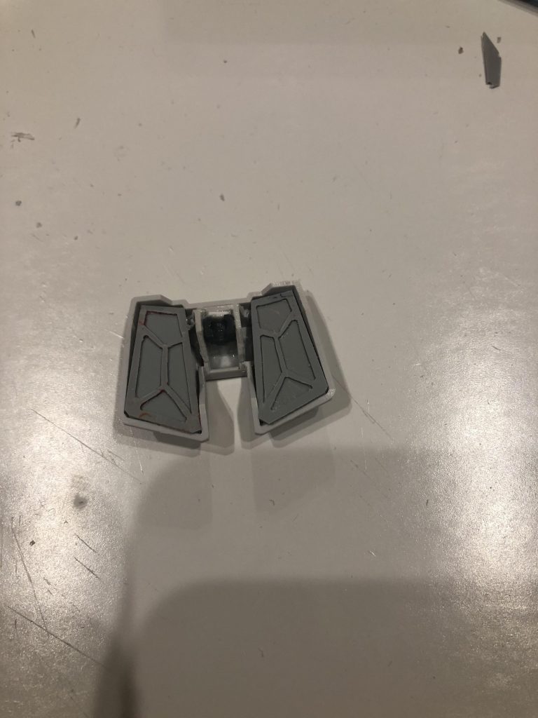 リアスカート内部装甲の追加