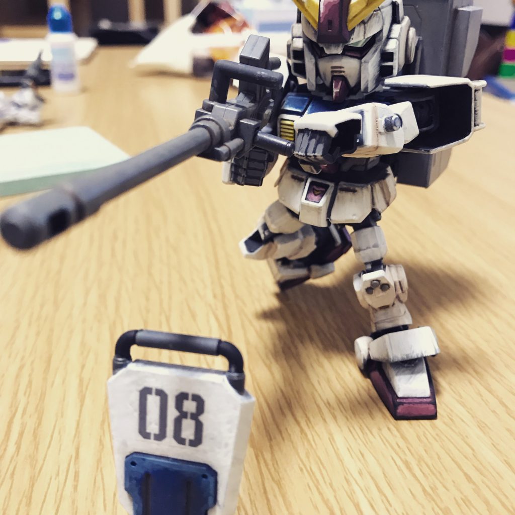 SDCS RX 79-G 陸戦型ガンダム　筆塗り–4枚目/制作者：amx00483gp04