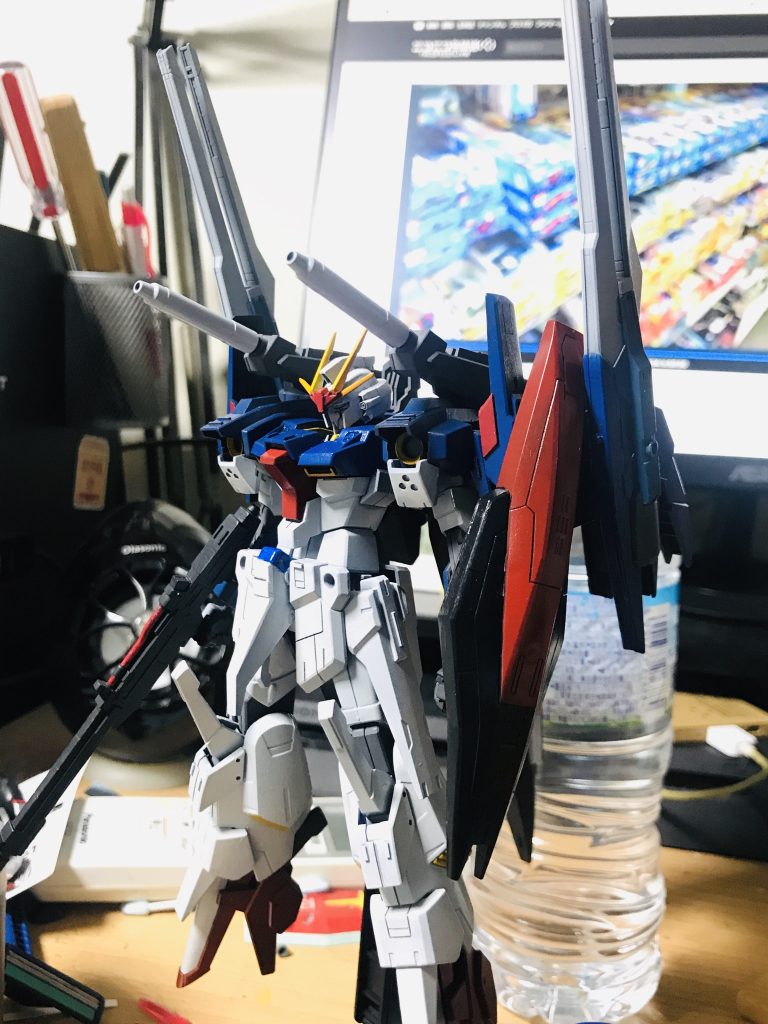 エアブラシ塗装。塗装は新水性ホビーカラーです。