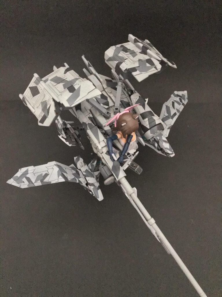 上から見たら凹凸がわからないですね〜