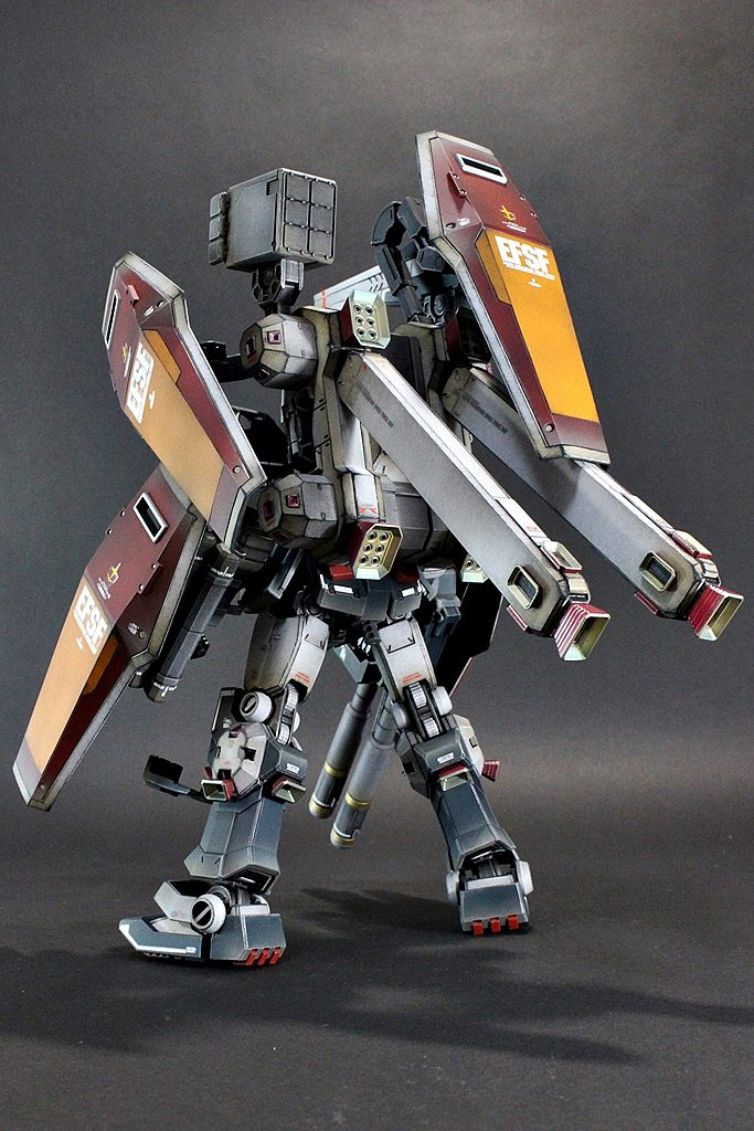 #MGフルアーマーガンダムウェザリング–3枚目/制作者：matever1.5 まてや