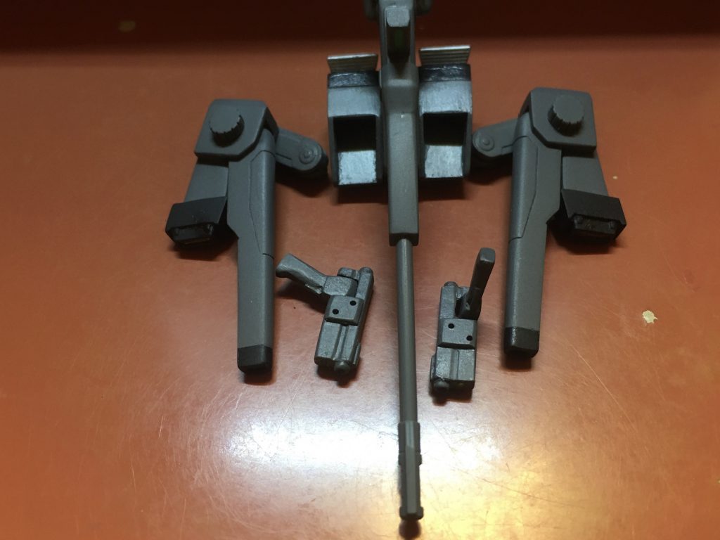 自作物、改造物、それぞれ武器が完成。さしずめエンハンスドアームズってところ。アームズ名乗るにはおこがましいけどw