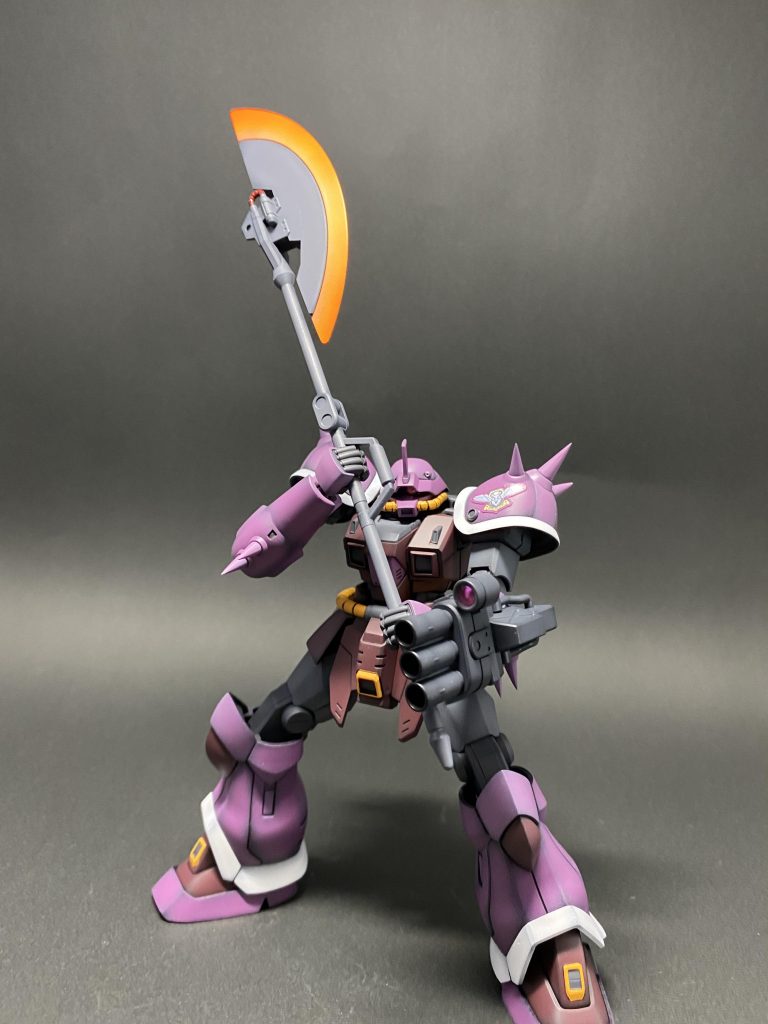 実はこの機体やイフリート ナハトなどは、何の作品に出てる機体かわかっていないです。