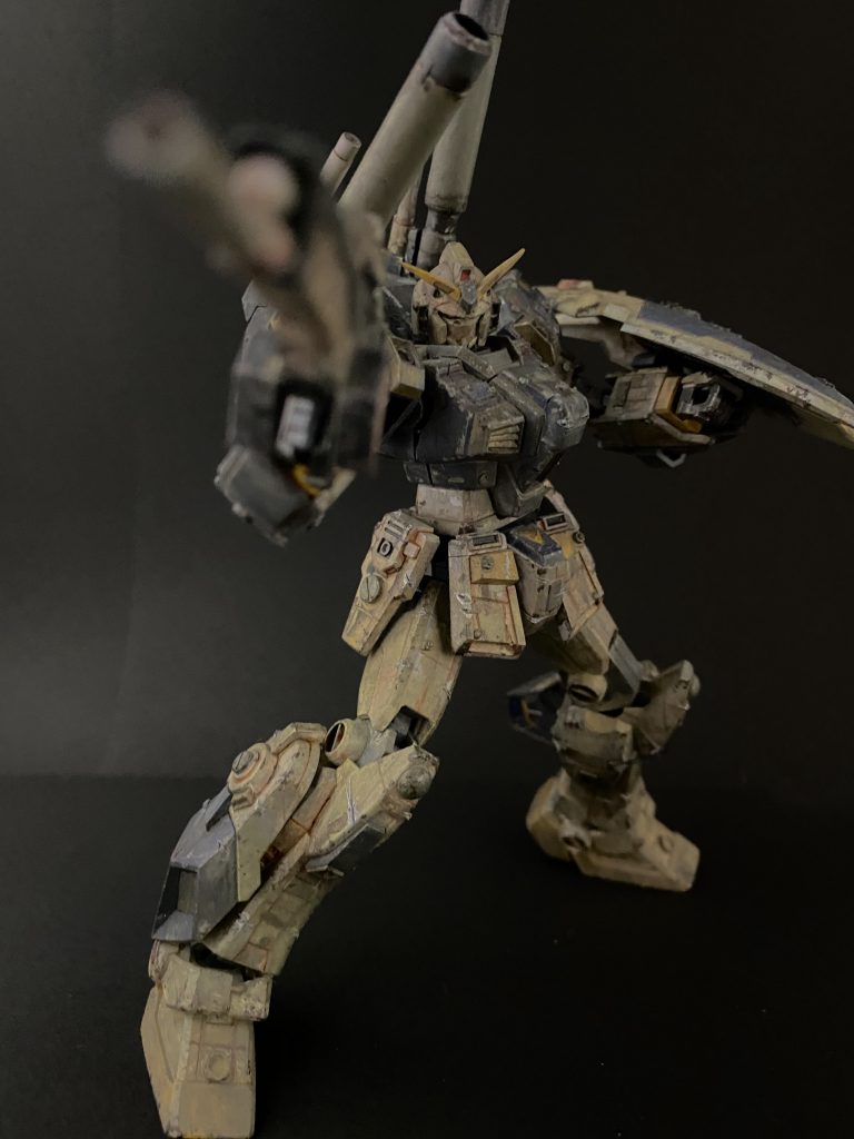 最後はシンプルかつ大胆なビームライフル発射！！
キャノンめちゃくちゃ上がってるw