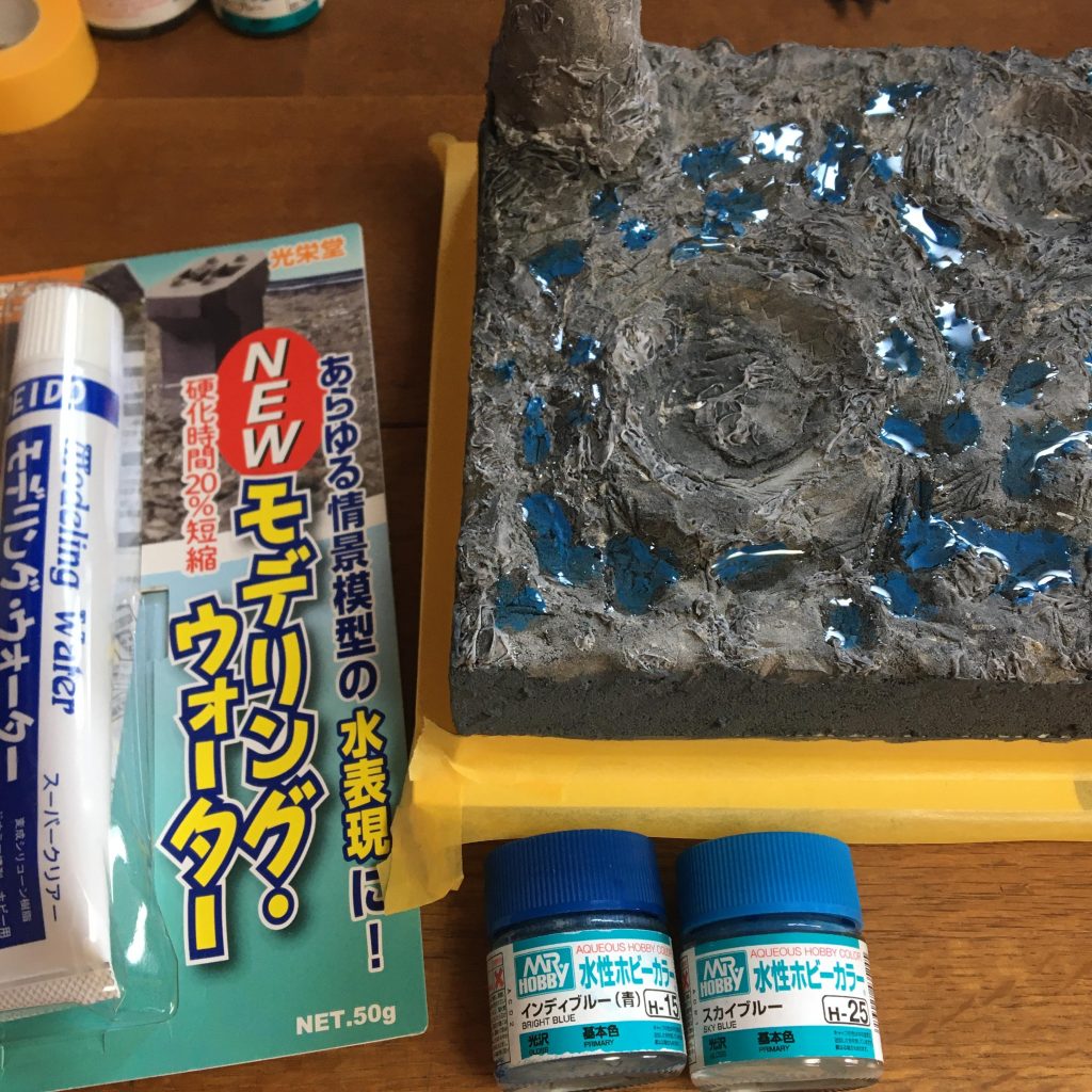 ジャブローに散るのジオラマ 改修版–5枚目/制作者：ogagaga