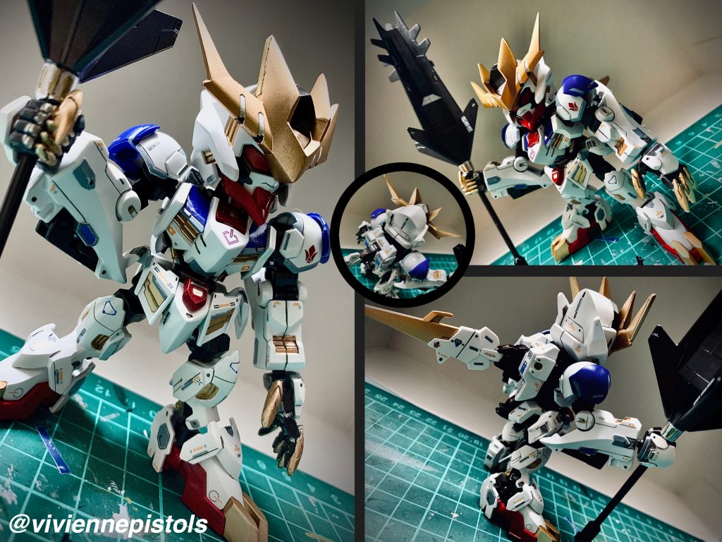 全塗装とデカールを貼った状態です。
綺麗系としては一先ず完成です。