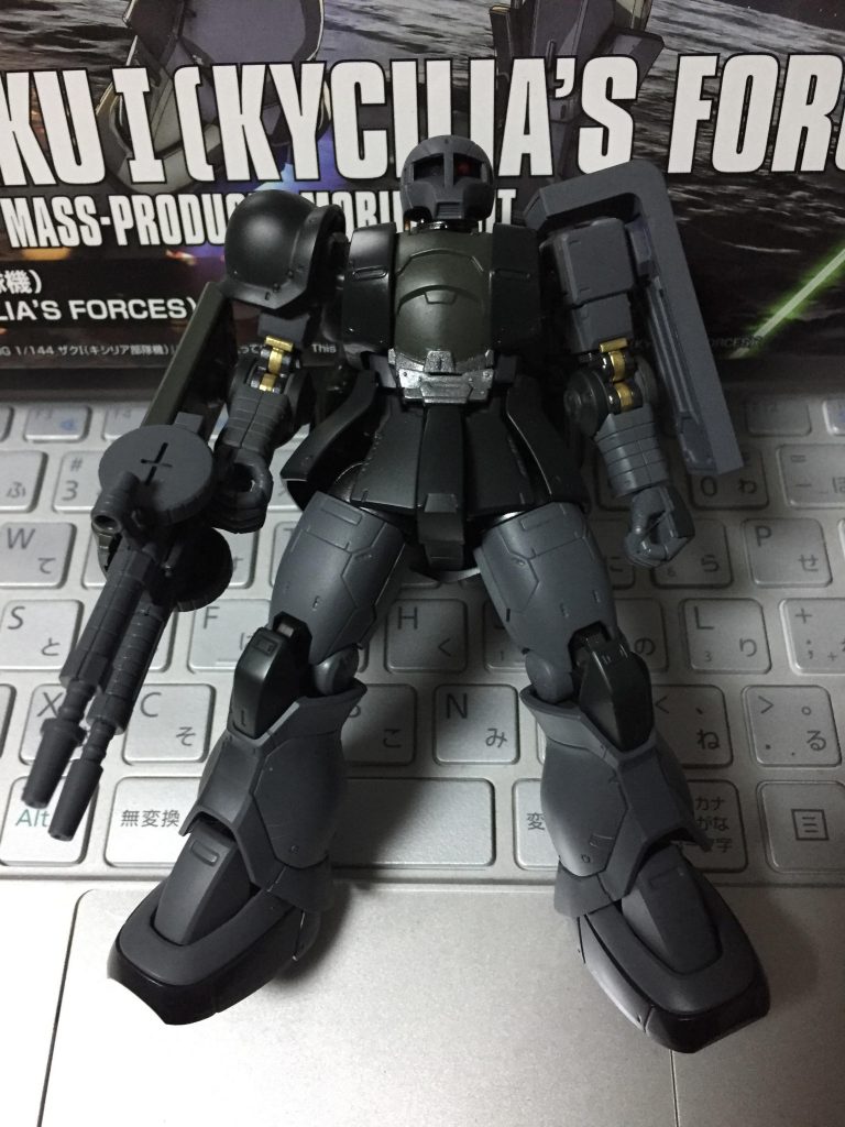 ザクI重装備仕様–3枚目/制作者：十和田の御大将閣下