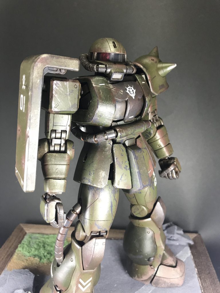 ザクII–3枚目/制作者：@gokurakusyugisy