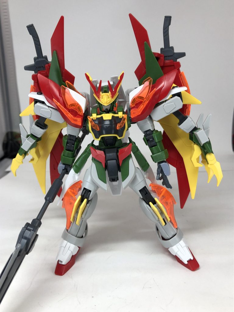 そしてゼロ炎要素を足して塗装前