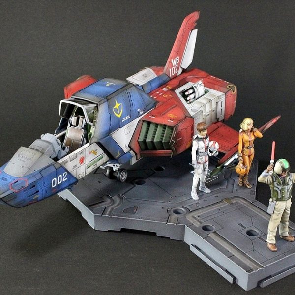 UCハードグラフコアファイター1/35ウェザリング