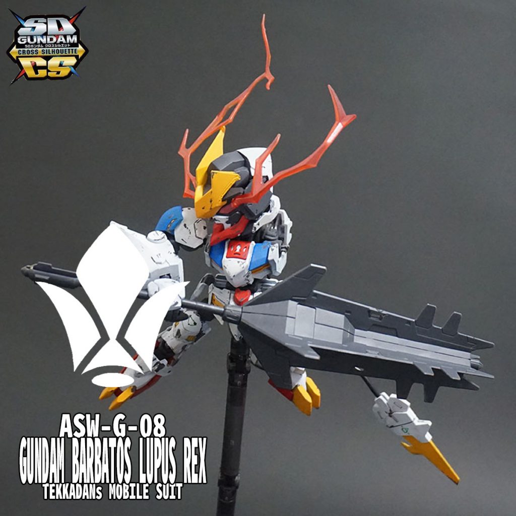 メイスを構えて