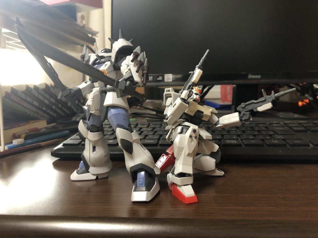 背景は雑ですがカッコよく撮れたので