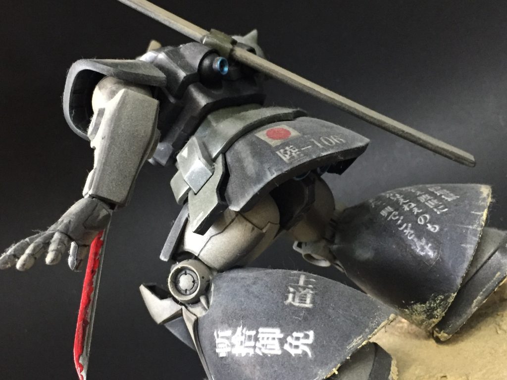 ボディにタトゥー風に言葉を刻んで遊んでみました(笑)