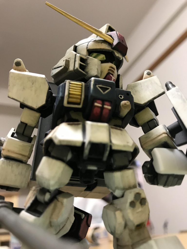 SDCS RX 79-G 陸戦型ガンダム　筆塗り–3枚目/制作者：amx00483gp04