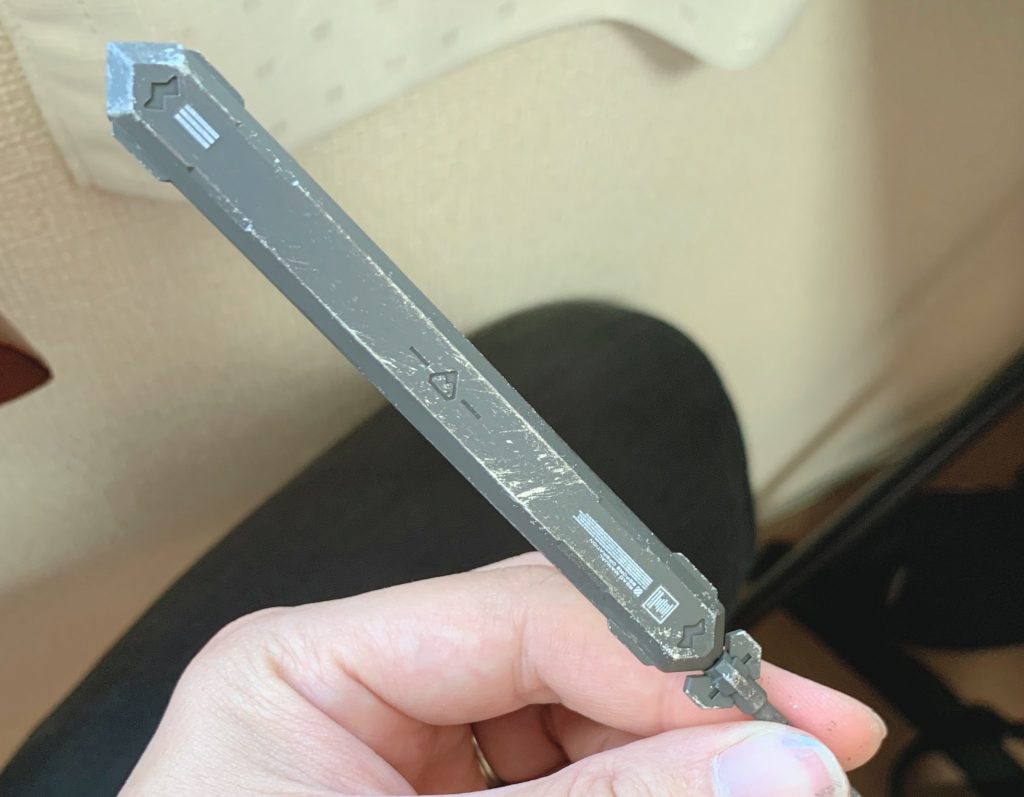 メイスの質感がうまくいった気がしてます。