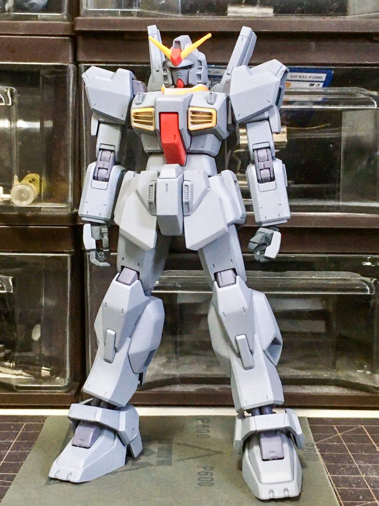 サフ吹きの状態。