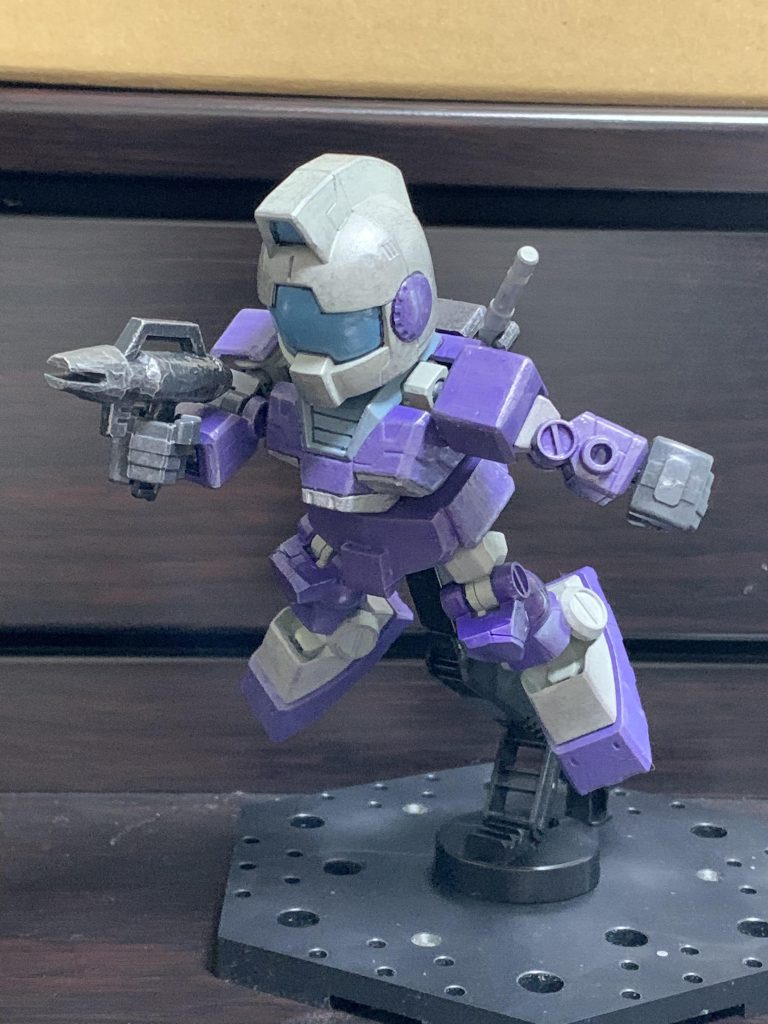 セリフ『ガンダムちゃん、さきに行っとくぜ〜』