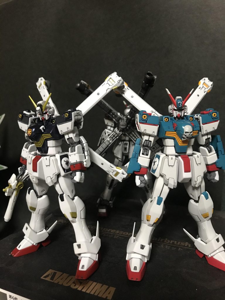 自分にとっては、『X0』『X1』に続き3体目の『RGクロスボーン』となります。機会があれば他のクロボンも随時RGで作っていく予定です😆