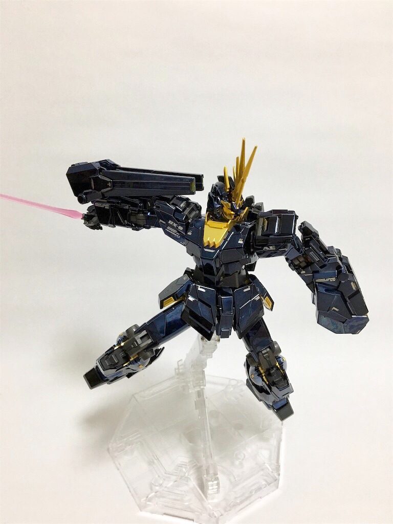 MG ユニコーンガンダム2号機 バンシィ チタニウムフィニッシュ Ver.–5枚目/制作者：すてでぃ
